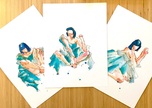 Confection watercolor series (1-3)