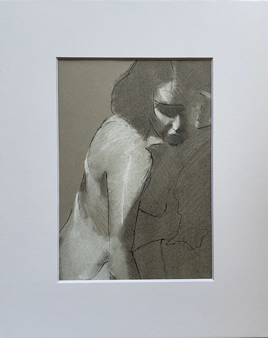 Silence #2 (8x10 inch mat)